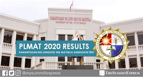plmat results|LIST OF PASSERS: PLMAT Results for SY 2020.